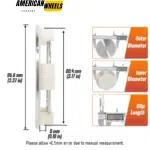 Toyota TRD Rock Warrior Wheel Center Caps #PTR18-34071 #PTR45-34071 2pcs or 4pcs 86mm 3.37in - 20272052SV=[20272052A+20271017SV+H0104006] - Image 3