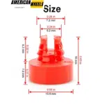 100pcs 12mm Wheel Rim Lip Rivets Decoration for 7.9mm Bore SUV Wheel Refit Rivets - 23112188 - Image 5