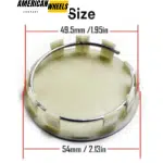 Nissan Rogue quest Infiniti Q45 G20 I30 G35 M45 Wheel Center Caps 54mm 2 1/8in - 20214297 - Image 3