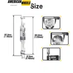 Chevrolet Silverado Classic Style SS 1500 PICKUP Wheel Center Caps 197.8mm 7 13/16in - 20274252CH - Image 4