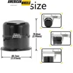 3.19in Weld Racing 5 Lug Push Through Center Caps for 3.19in Bore 3.03in Tall P605-5083B - 20274350HB - Image 5