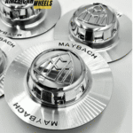 Chrome Mercedes Benz Maybach 154mm Wheel Center Caps Wheel Center, Part Number G006-1 Fits 60mm or 68mm Center Bore/Hole AMG Benz Maybach