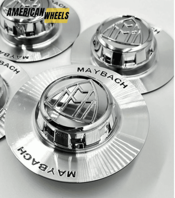 Chrome Mercedes Benz Maybach 154mm Wheel Center Caps Wheel Center, Part Number G006-1 Fits 60mm or 68mm Center Bore/Hole AMG Benz Maybach - Image 10