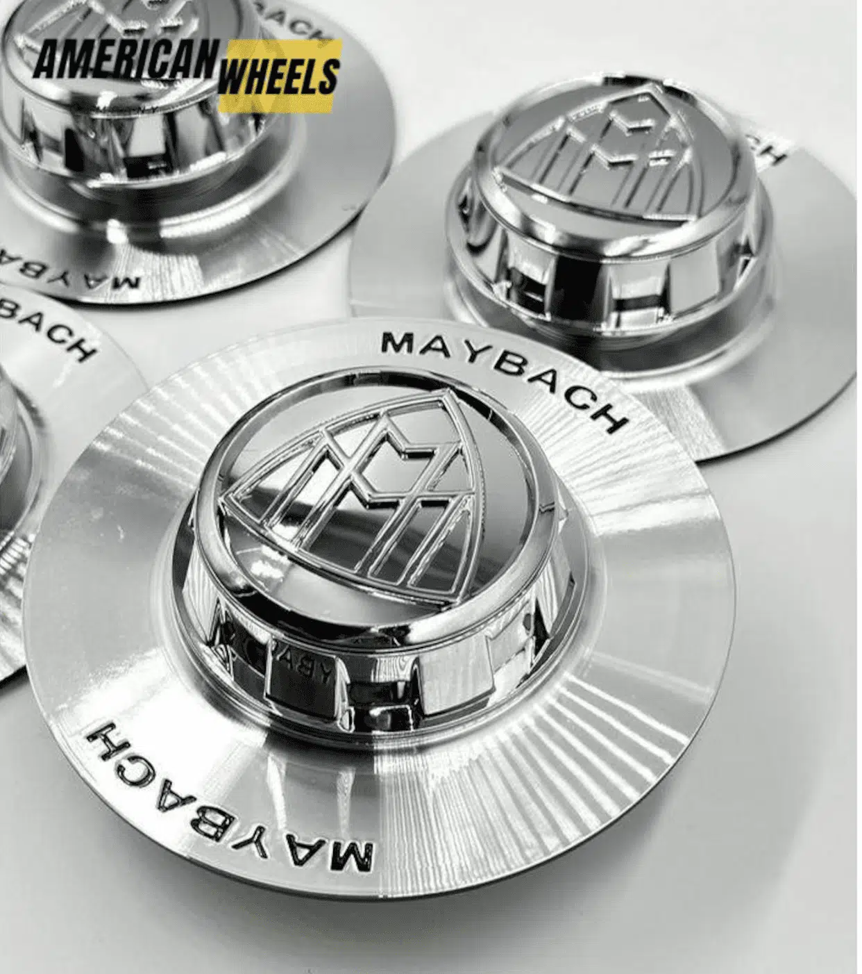 Screenshot 2026-02-16 at 8.39.43 PM Chrome Mercedes Benz Maybach 154mm Wheel Center Caps Wheel Center, Part Number G006-1 Fits 60mm or 68mm Center Bore/Hole AMG Benz Maybach - Image 1