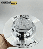 Chrome Mercedes Benz Maybach 154mm Wheel Center Caps Wheel Center, Part Number G006-1 Fits 60mm or 68mm Center Bore/Hole AMG Benz Maybach - Image 6