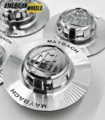 Chrome Mercedes Benz Maybach 154mm Wheel Center Caps Wheel Center, Part Number G006-1 Fits 60mm or 68mm Center Bore/Hole AMG Benz Maybach - Image 8