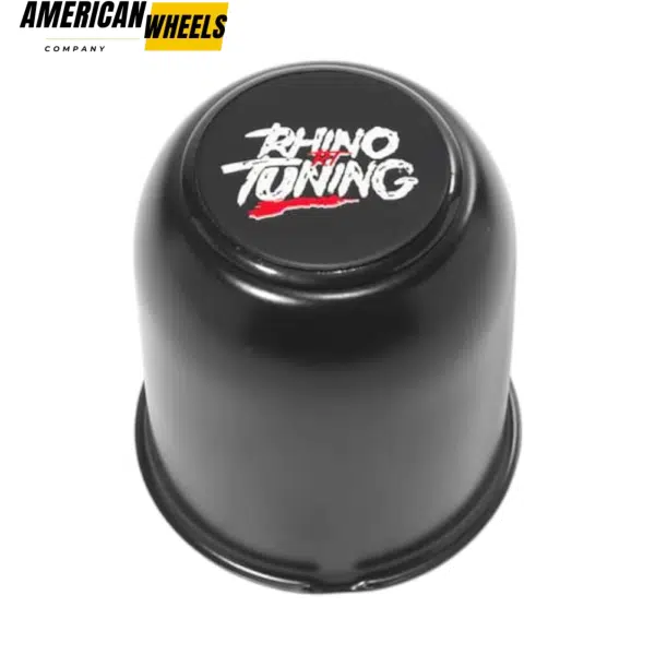 81mm 3.19in Top Removable Push Through Center Caps 3.19" Bore 3.3" Tall Trailer Hub Caps - 20260020BK [74166HB+20970] - Image 2