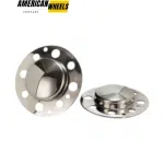 Fit Some Front Dually Alcoa Eagle Alloys 8 LUG Wheel Center Caps 4.9in Shaft Base Diameter - 20274351CH