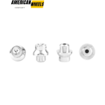 100pcs 12.5mm Universal Decoration Wheel Rivets Nuts for 7.6mm Hole Wheel Rivets - 23112222 - Image 3