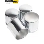 5.15in Push Thru Center Cap 2 Close 2 Open for 5.15" Trailer Center Bore 4.69in Tall - 20274368=[74354+74222]x2