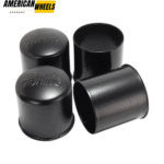 4.25in Stainless Steel Push Thru Center Caps 2 Open 2 Closed for Truck Trailer Axles - 20274372=[74357+74332]x2 - Image 3