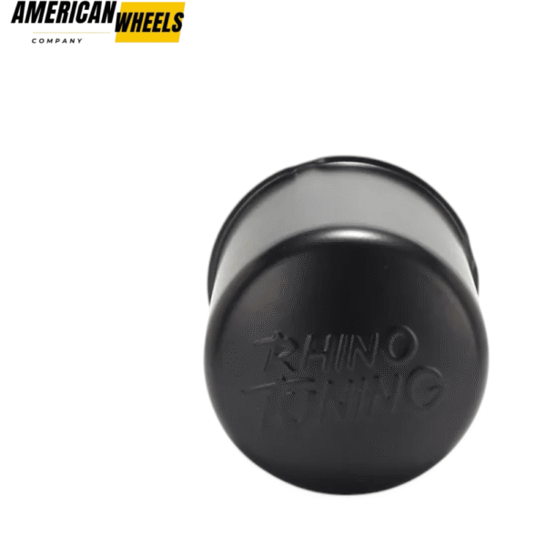 RhinoTuning 4.25in Stainless Curved Push-Thru Trailer Center Hub Cap for 4.25in Bore - 20274357 - Image 4