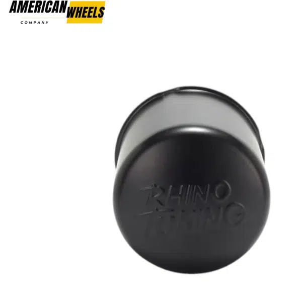 RhinoTuning 4.25in Stainless Curved Push-Thru Trailer Center Hub Cap for 4.25in Bore - 20274357 - Image 4