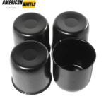 Stainless Corrosion Resistant 4.88in Push Thru Trailer Wheel Center Caps for 4.88in Bore RV Truck Rims - 20274358 - Image 3