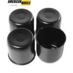 Stainless Corrosion Resistant 4.88in Push Thru Trailer Wheel Center Caps for 4.88in Bore RV Truck Rims - 20274358 - Image 3
