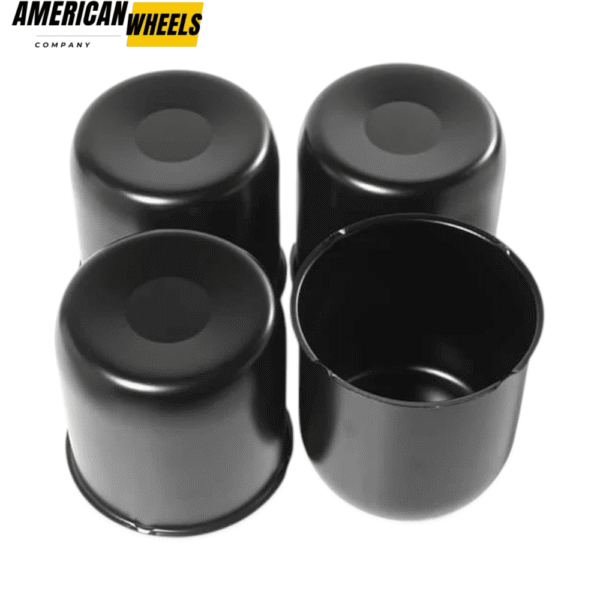 Stainless Corrosion Resistant 4.88in Push Thru Trailer Wheel Center Caps for 4.88in Bore RV Truck Rims - 20274358 - Image 3