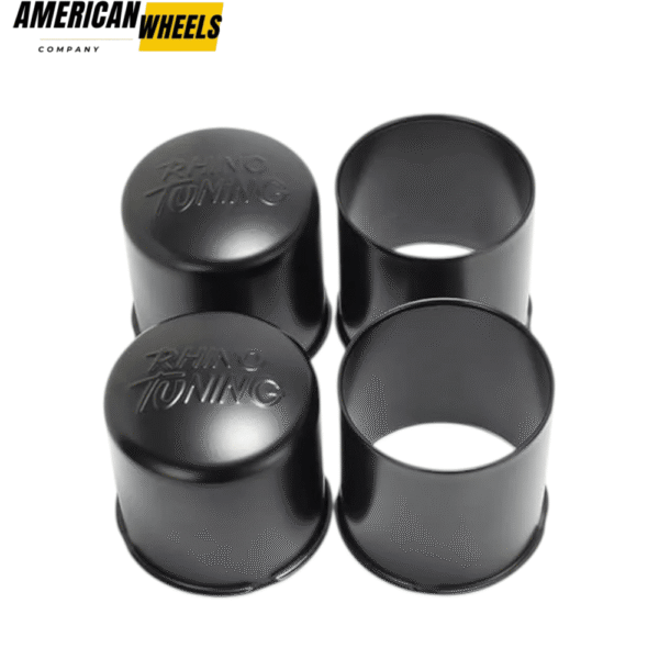 4.25in Stainless Steel Push Thru Center Caps 2 Open 2 Closed for Truck Trailer Axles - 20274372=[74357+74332]x2 - Image 4