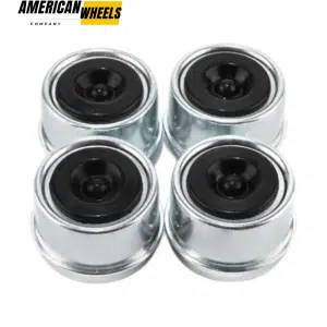 50.3mm 1.98in Trailer Dust Proof Wheel Cover for 1.98in Rim Bore 1.38in Tall - 20260006CH