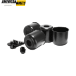 Stainless Push Thru Center Caps with 4x Replacement Plus Plug Caps for 4.25in Center Bore 3.94'Tall - 20274603=[74311+74249]x4 - Image 3