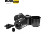 Stainless Push Thru Center Caps with 4x Replacement Plus Plug Caps for 4.25in Center Bore 3.94'Tall - 20274603=[74311+74249]x4 - Image 3