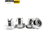 100pcs 12mm Universal Decoration Wheel Rivets Nuts for 7.5mm Bore Rim Lip Rivets - 23112189CH - Image 2