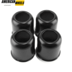 4.25in Stainless Open End Trailer Center Caps for 4.25in Bore 4.13 Tall Truck Rims - 20274312MB