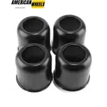 4.25in Stainless Open End Trailer Center Caps for 4.25in Bore 4.13 Tall Truck Rims - 20274312MB
