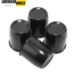 81mm 3.19in Bore Stainless Push Thru Center Caps for Trailer Camper Wheel - 20274327 - Image 2