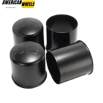 4.25in Stainless Steel Push Thru Center Caps 2 Open 2 Closed for Truck Trailer Axles - 20274372=[74357+74332]x2 - Image 5