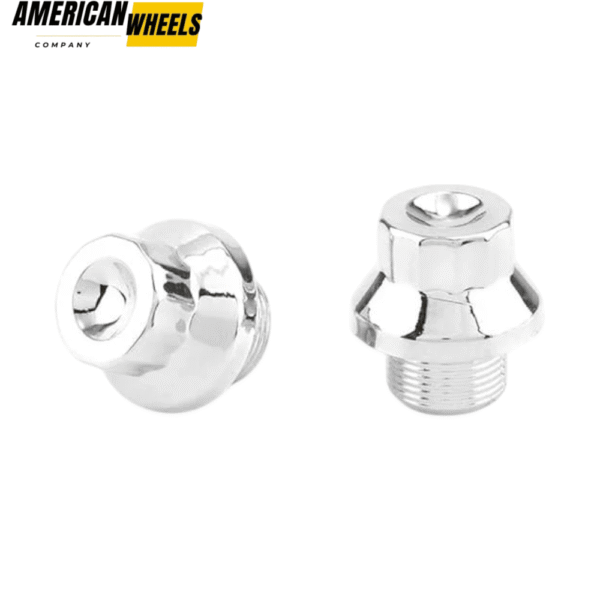 100pcs 12.5mm Universal Decoration Wheel Rivets Nuts for 7.6mm Hole Wheel Rivets - 23112222 - Image 2