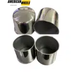4.25in Stainless Steel Push Thru Center Caps 2 Open 2 Closed for Truck Trailer Axles - 20274372=[74357+74332]x2 - Image 6