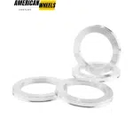 106mm 4.17in ID: 78mm/3.07in Aluminum Hub Centric Rings Brushed Surface Texture - 23137012 - Image 2