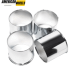 5.15in Opened End Trailer Wheel Center Caps Push Thru Hub Caps for 5.15in Bore 4.69in Tall RV Truck Rims - 20274354 - Image 2