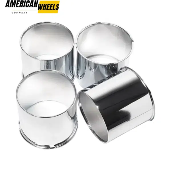 5.15in Opened End Trailer Wheel Center Caps Push Thru Hub Caps for 5.15in Bore 4.69in Tall RV Truck Rims - 20274354 - Image 2