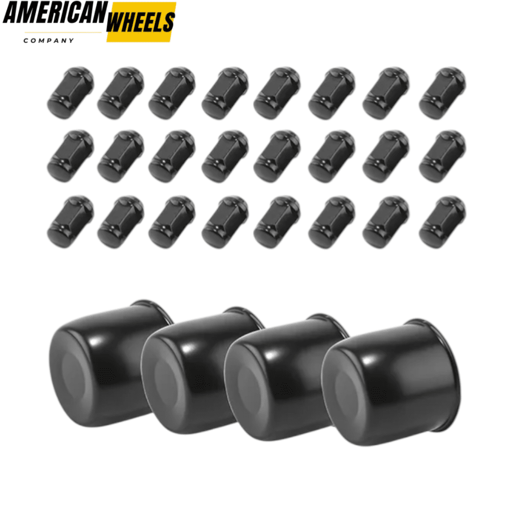 024d4e12-2c3c-4a9f-aa12-25d4172aa103 4.25in Trailer Push Through Center Caps and 1/2-20 Lug Nuts Sets for Truck Rims - 20274405 - Image 1