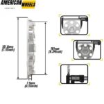 2010-2014 Ford F150 Expedition Wheel Center Hub Cap Wheel Covers #7L14-1A096-DB 182mm 7 1/16in - 20230002SV - Image 2