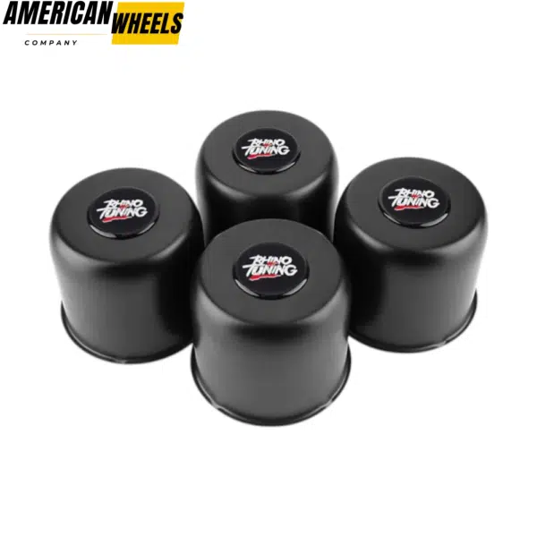 4.88in Stainless Push Through Center Caps for 4.88in Bore 4.37in Tall Truck Rims  - 20274340=[74303+20970] - Image 5