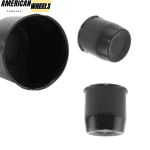 108mm 4.25in Push Through Center Caps For 4.25in Bore 4.17in Tall Trailer Trucks RV Rims 4pcs - 20274034MB - Image 2