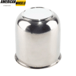 83mm 3.27in Stainless Steel Push Through Center Caps for 3.27" Bore Rims Truck Hub cap - 20274317 - Image 3