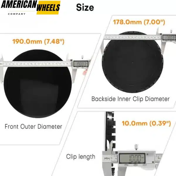 Chevrolet Silverado Suburban Tahoe GMC Yukon Sierra 15" Rims Wheel Hub Center Caps 190mm 7 31/64in - 20214732HB - Image 2