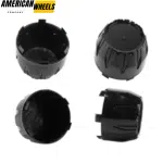 ION Alloy 171 179 Black Wheel Center Caps C101712MB C614101CB7 84mm 3 5/16in 4pcs - 20280007HB - Image 2