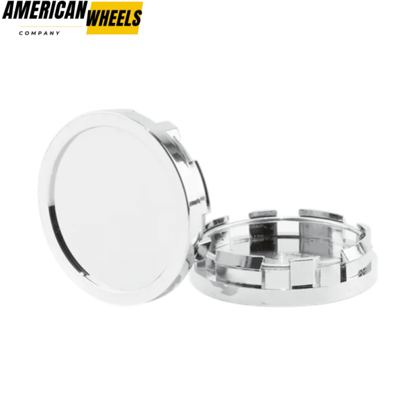 4pcs 58mm 2 5/16in Chrome Universal Center Caps Aftermarket Parts - 20290017CH - Image 3