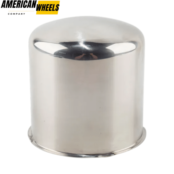 4.25 Push Through Center Caps Stainless Trailer Center Caps for 4.25in Bore 4.33in Tall - 20274338 - Image 4