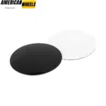 RhinoTuning 4pcs 65mm Curved Surface Wheel Center Caps Sticker Aluminum Decal - 20213709 - Image 4