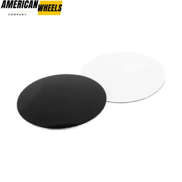 RhinoTuning 4pcs 65mm Curved Surface Wheel Center Caps Sticker Aluminum Decal - 20213709 - Image 4