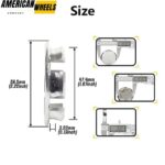 OD: 56mm 2.22in / ID: 47mm 1.87in EZ Lube Open End Plus Plug Center Caps 4pcs - 20274249 - Image 3