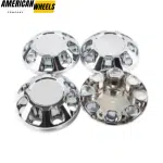 235mm 9.25in Wheel Center Caps for GMC Sierra 2500 / 2500HD / 3500HD Rim #22909152 #22910733 - 20274248CH