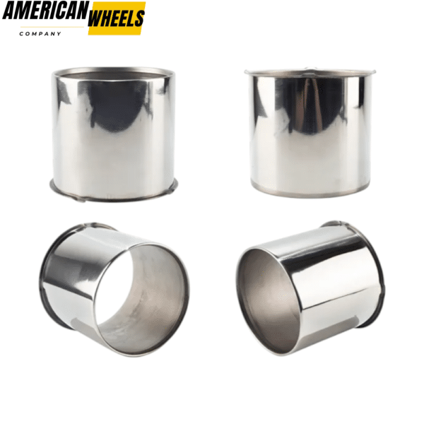 5.15in Stainless Steel Opened End Push Thru Trailer Center Caps for 5.15" Center Bore - 20274315 - Image 5