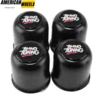 3.74in Stainless Push Through Trailer Wheel Center Caps for 3.74" Bore 3.9" Tall Truck RV Rims - 20274343 - Image 2