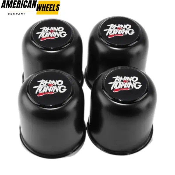 3.74in Stainless Push Through Trailer Wheel Center Caps for 3.74" Bore 3.9" Tall Truck RV Rims - 20274343 - Image 2